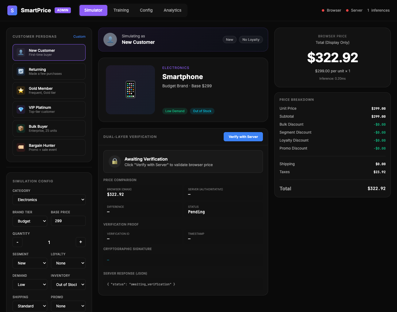 Admin Simulator Application